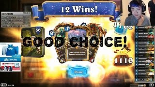 Strifecros Token Midrange Paladin  Easy 12 wins Wild Heroic Brawl [upl. by Lianne]