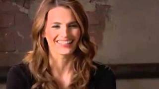 Stana Katic talks about Kill Shot and her relationship with Castle Part 2 [upl. by Gall793]