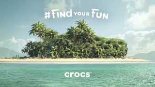 Crocs FindYourFun Island Commercial [upl. by Ilka]