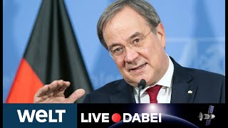 LIVE DABEI Briefing von Armin Laschet zur Ankunft von Impfstoff in NRW und der CoronaLage [upl. by Cobb480]