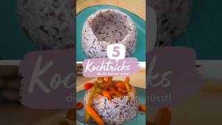 5 einfache Kochtricks‼️🔥 cooking cookingtips kitchen foodhacks [upl. by Esinned897]