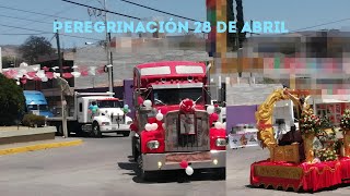 Peregrinación en Zapotiltic Jalisco domingo 28 de abril 2024 [upl. by Rafter]