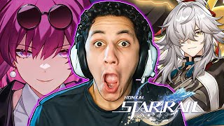 Genshin Player Reacts to All Honkai Star Rail Character Trailers FOR THE FIRST TIME [upl. by Renruojos]