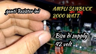 cara menaikan tegangan voltase di ampli sunbuck avmp326bt [upl. by Vokay978]