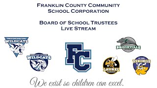 20241111 FCCSC School Board of Trustees Meeting [upl. by Kassel]