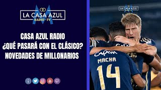 Millonarios  Casa Azul Radio  ¿Qué pasará con el clásico  Novedades de Millonarios [upl. by Eibber]