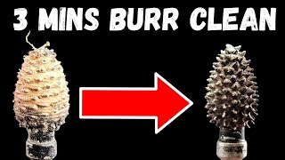 Want PERFECTLY Clean kutzall Burrs Watch This Now [upl. by Nywrad]