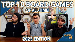 Top 10 Board Games of AllTime 2023 [upl. by Tsyhtema]