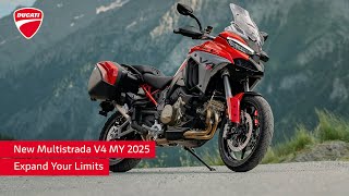 New Ducati Multistrada V4 MY 2025  Expand your Limits [upl. by Aney]