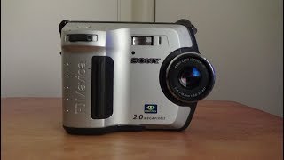 The sony mavica FD200 Floppy disk camera [upl. by Seuqram6]