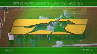 1655  GP AMERICA FUTURITY  2022  Final 11º Páreo [upl. by Huebner]