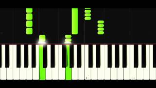 Atemlos durch die Nacht Helene Fischer Piano Tutorial Free Sheet Music and MidiFiles [upl. by Saenihp769]