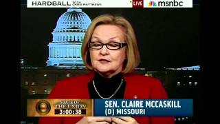 McCaskill Its Time for Republicans amp Democrats to Find Middle Ground [upl. by Averat9]