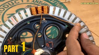 how to rewind hub motor  क्या आप सीखना चाहेंगे कि बीएलडीसी मोटर को रिवाइंड कैसे करें  escooter [upl. by Prisilla488]