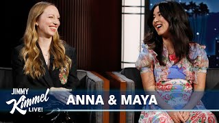 Maya Erskine amp Anna Konkle on Using Embarrassing Stories from Their Lives for PEN15 [upl. by Elkcim]