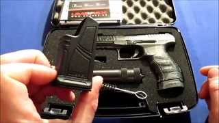 Walther PPQ M2 Navy Kit Kaliber 9mm PAK Review [upl. by Letsirc]