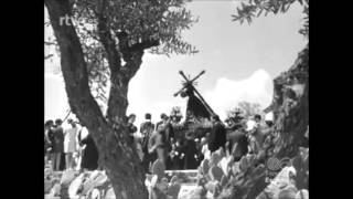 HuércalOvera Almería 1968 Procesiones de Semana Santa en el NODO [upl. by Ahsilem]