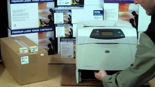 How to Change HP 4200 amp 4300 Series Fuser and Pickup Rollers [upl. by Albion]