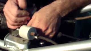 Yamaha Blaster Troubleshoot Spark Part 1 amp Replace CDI [upl. by Idarb]