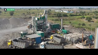 Efficient Asphalt Production Alltech Asphalt Batch Mix Plant  160 TPH with Coal Fire Burner [upl. by Eade]