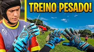 Treino de GOLEIRO PROFISSIONAL com a Gopro na cabeça [upl. by Masuh514]