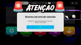 🚨 EFOOTBALL 2024 OFF  PROBLEMAS COM SERVIDOR 🛠 🚨 [upl. by Dara412]