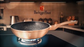 Berlinger Haus Metallic Line Rosegold Edition Wok Presentation BH1512N [upl. by Okeim]