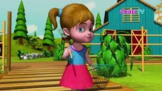 ONE TWO THREE FOUR FIVE  NUMBER RHYMES FOR CHILDREN  3D ENGLISH NURSERY RHYME  CHUTTI TV [upl. by Ahselef]