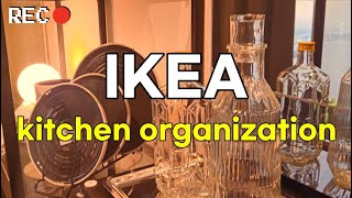 IKEA kitchen organization installation SHOWROOM shopping in korea vlog haul  KOREA VLOG FOOD [upl. by Annol101]