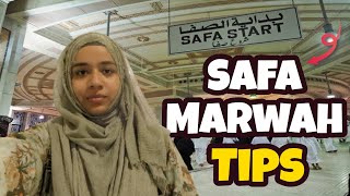 Safa Marwah Tips  10 Tips to make your SAIEE very much EASY  Umrah Guide 🕋 [upl. by Atnohs]