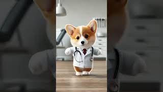 Healing and Dancing Doctor Corgi in Action [upl. by Dwain854]