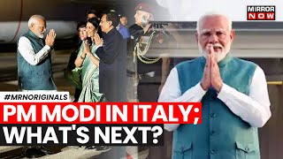 G7 Summit  PM Modi Touches Down in Italy For G7 Summit Whats on Agenda For India This Year [upl. by Leeanne947]