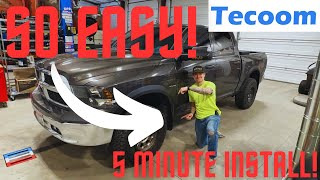 5 Minute Mud Flap Install Ram 1500 [upl. by Reiche173]