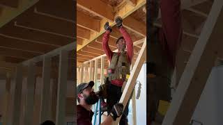 Process Video  Removing A Load Bearing Wall [upl. by Garaway]