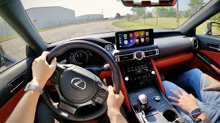 2022 Lexus IS 350 FSport  POV Driving Impressions [upl. by Maples]