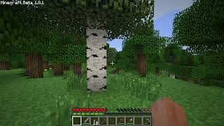 Minecraft  Beta 181 Gameplay No Commentary [upl. by Pugh]