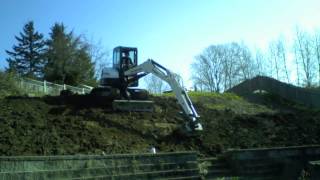 Bobcat E50 Time lapse [upl. by Yesnyl]