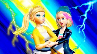 Miraculous Ladybug x Elementals Zoe amp Chloe  Light amp Thunder new transformations [upl. by Brown]