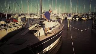 How to inwater clean a boat hull [upl. by Lorianne686]