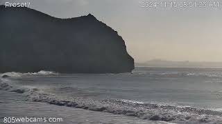 Avila Beach King Tides Nov 15 2024 805 Webcams Recap [upl. by Vittoria]