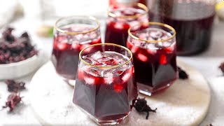 How to Make Jamaican Sorrel Drink  A Caribbean Christmas Drink [upl. by Eob637]