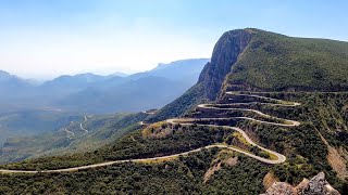 19 The Stelvio Pass of Africa  Serra da Leba  Chasing Twisties in Angola  Cheap Bike Challenge [upl. by Clellan]