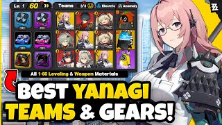 COMPLETE Yanagi Preparation Guide 160 Materials amp BEST Weapon  Disc Drive  Teams [upl. by Wie]