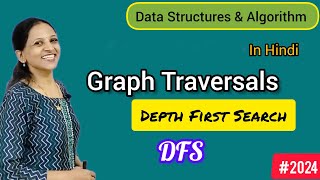 Depth First Search in graph  DFS  Graph Traversals [upl. by Beryl906]