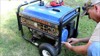 Generator Repair  Troubleshooting  Runs But No Power [upl. by Goodyear]