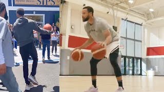 Stephen Curry Shocks Crowd amp Practices For 2024 Team USA Olympic Basketball Training Camp [upl. by Intruok530]