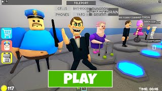 LIVE  PLAYING As All NEW Barry MORPHS And USING POWERS  NEW ROBLOX BARRYS PRISON RUN V2 OBBY [upl. by Bannasch]