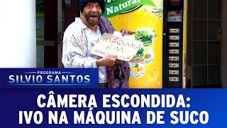 Câmera Escondida Ivo na Máquina de Suco [upl. by Assirrem]