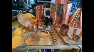 How to build a copper Moonshine Still Part 1 From Distillery Network [upl. by Dunaville]