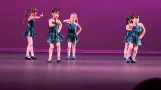 Madeline Burrell 5 year old tap dance [upl. by Hnib]